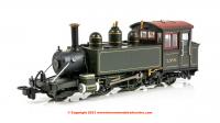 9981 Heljan Lynton & Barnstaple Baldwin 2-4-2T Steam Locomotive "Lyn" in L&BR Dark Olive Green - original chimney